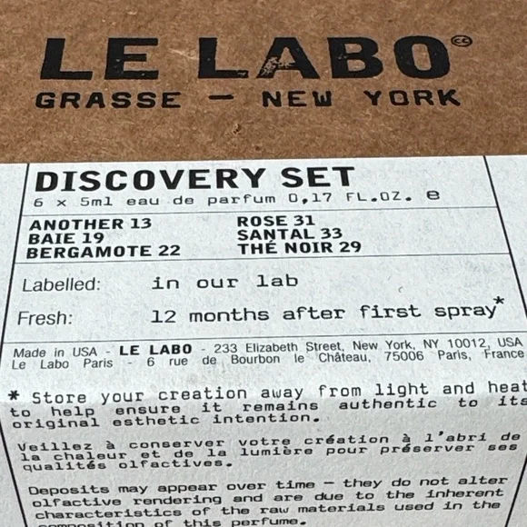 Le Labo Discovery Set of 6 NIB - Picture 11 of 11